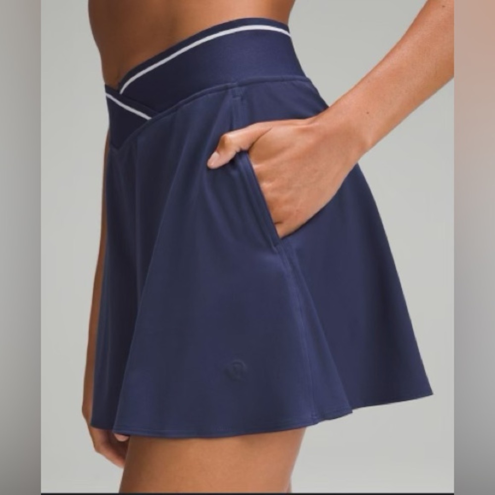 Lululemon skirt short atlético women’s blue size 6